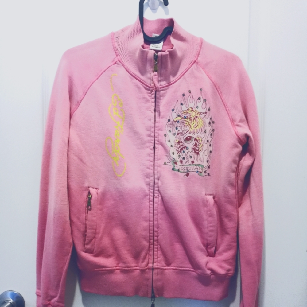 Christian Audigier by Ed Hardy Ladies Zip Up